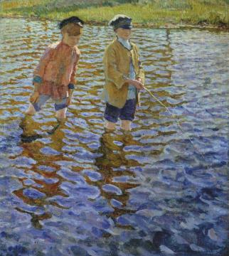 Boys Artwork by Nikolai Petrovich Bogdanov-belsky