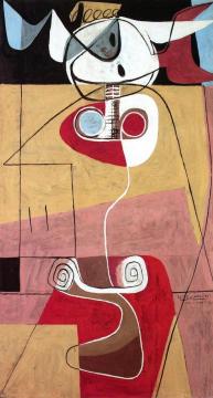 Taureau i ter Artwork by Charles Edouard Jeanneret