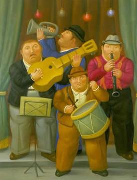 The Orchestra Artwork by Fernando Botero