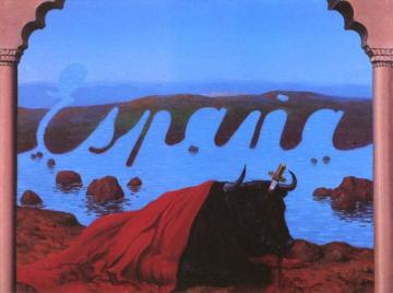 L'art De La Conversation Artwork by Rene Magritte