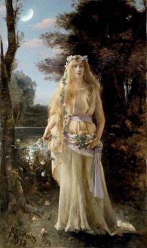 Ophelia Artwork by Alfred Stevens