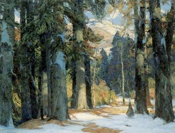 Sunlit Aisles Artwork by John F. Carlson