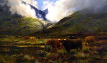Clachaig, Clencoe Artwork by Louis Bosworth Hurt