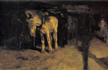 The Horse Of Montmartre Artwork by George Heidrik Breitner
