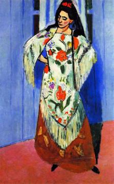 Madame Matisse With Manila Shawl Artwork by Henri Matisse