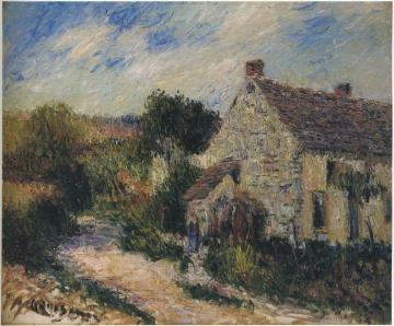 Village Road Artwork by Gustave Loiseau