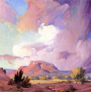 The Orphan Mesa Artwork by Ira Diamond Gerald Cassidy