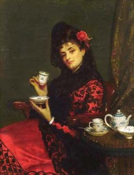 Five O'Clock Artwork by John Bagnold Burgess