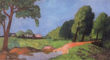 Spring. After the Rain Artwork by Nikolai Krymov