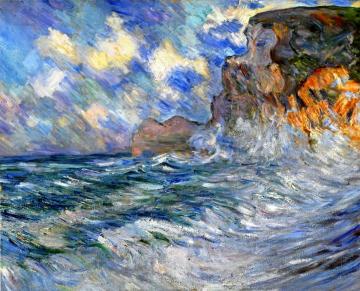 Cliffs at Etretat Artwork by Lilla Cabot Perry