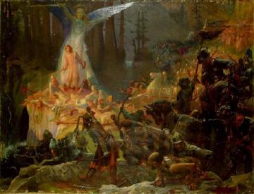 La Meute Artwork by Gaston Bussiere