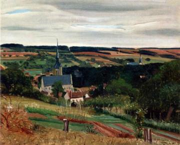 View of Donnemarie-en-Mantois Artwork by Andre Derain