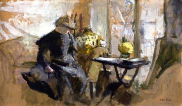 Corner of the Studio Artwork by Edouard Vuillard