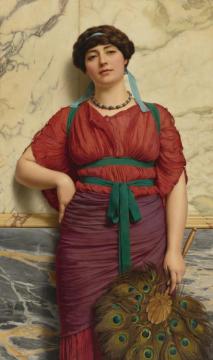 Eurypyle Artwork by John William Godward