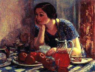 Madonna And The Apples Artwork by Joseph Kleitsch