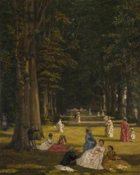 The Avenue, Wildernesse, Kent Artwork by Valentine Cameron Prinsep