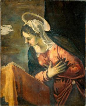 The Annunciation (Marie) Artwork by Tintoretto Jacopo
