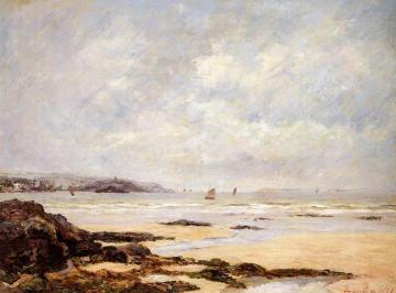Low Tide at Douarnenez Artwork by Maxime Maufra