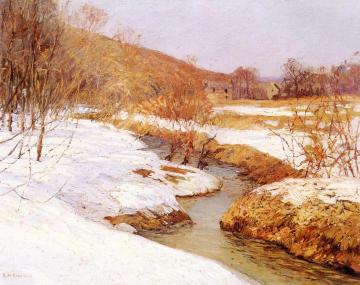 Meadow Brook Artwork by Edward Willis Redfield