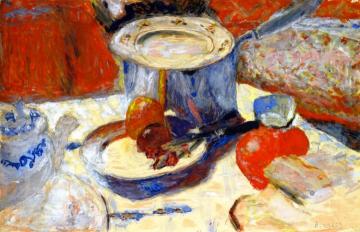 Still Life With A Saucepan Artwork by Pierre Bonnard