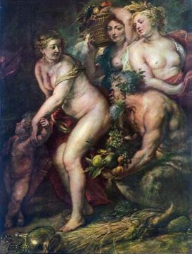 Sine Cerere et Baccho friget Venus Artwork by Peter Paul Rubens
