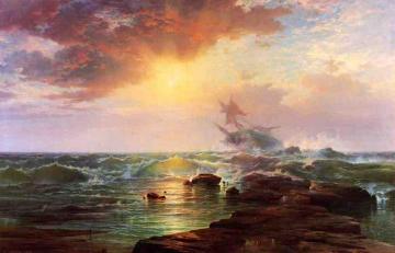 The Shipwreck Artwork by Edward Moran