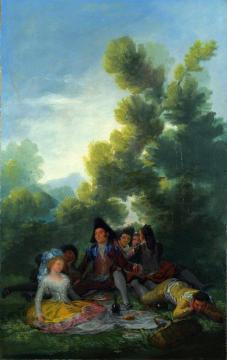 A Picnic Artwork by Francisco Jose de Goya y Lucientes