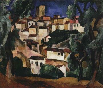 City Artwork by Pyotr Konchalovsky