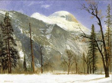 Winter in Yosemite Valley Artwork by Albert Bierstadt