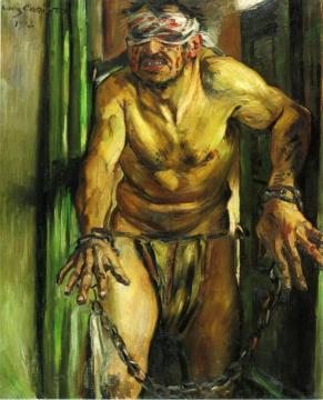 The Blinded Samson Artwork by Lovis Corinth