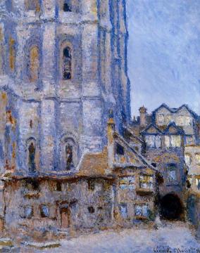 The Cour d'Albane Artwork by Claude Oscar Monet