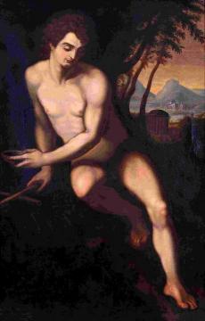 St. John in the Desert Artwork by Carl Begas