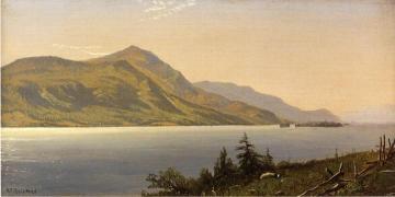 Tontue Mountain, Lake George Artwork by Alfred Thompson Bricher