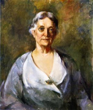 The Artist's Wife (mature) Artwork by Elliott Daingerfield