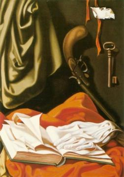 Key And Hand Artwork by Tamara De Lempicka