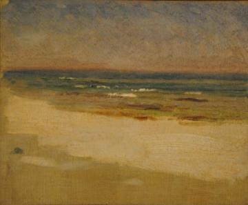 Beach at Falsterbo Artwork by Johan Krouthén