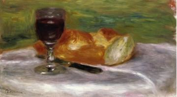 Glass of Wine Artwork by Pierre Auguste Renoir