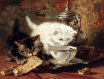 High Tea Artwork by Henriette Ronner-Knip