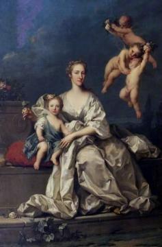 Lady Sophia Bentinck Artwork by Jacopo Amigoni