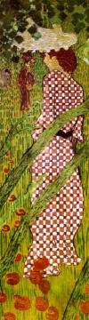 Woman In The Garden (panel 3) Artwork by Pierre Bonnard