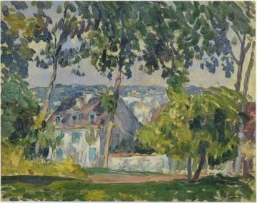House In The Trees Artwork by Henri Lebasque