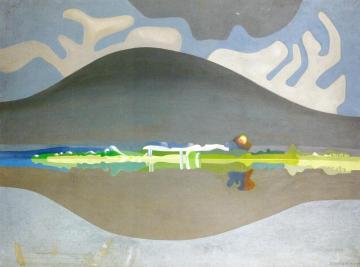 Black Mountains Artwork by Amédée Ozenfant