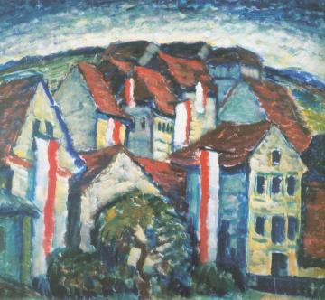 Černošice Artwork by Otakar Nejedlý