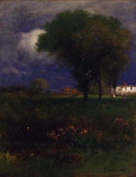 September Afternoon Artwork by George Inness