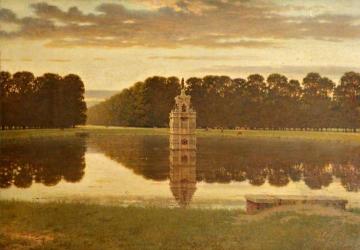 Midsummer Morn, Bushy Park Artwork by George Dunlop Leslie