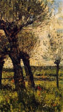 Weiden im Gegenlicht Artwork by Christian Rohlfs