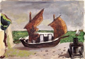 Boat Artwork by Georges Braque