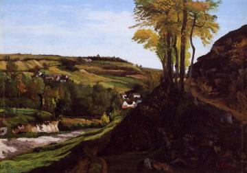 Valley of Ornans Artwork by Gustave Courbet