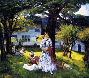 In the Country Artwork by Leon Kroll