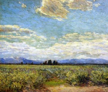 Untitled (also Known As Snake River Plain) Artwork by Charles Erskine Scott Wood